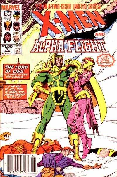 X-Men/Alpha Flight (1985 series) #2, VF+ (Stock photo)