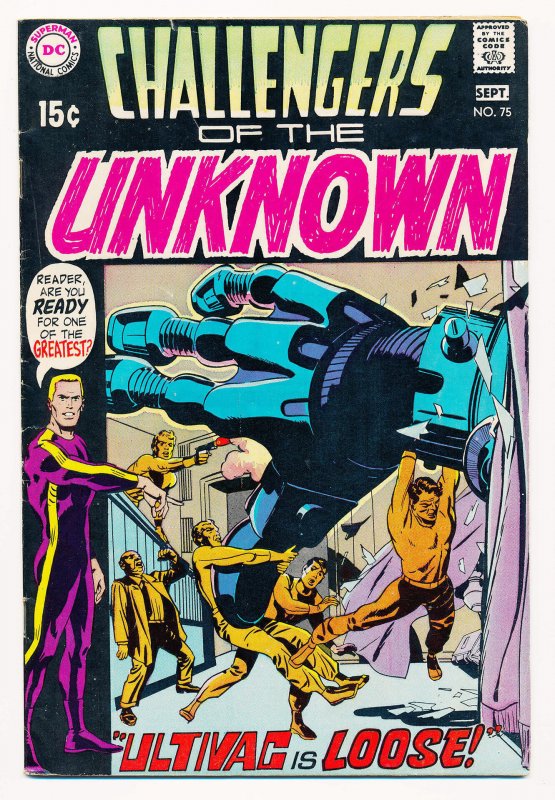Challengers of the Unknown (1958) #75 VF-