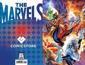 The Marvels 1 Felipe Massafera Virgin Variant Marvel NM.