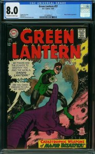 Green Lantern #57 (1967) CGC 8.0 VF