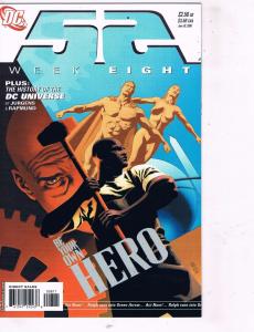 52 Week # 8 NM 1st Print DC Comic Book Batman Superman Flash Arrow Aquaman J94