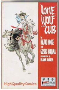 LONE WOLF and CUB #8, VF+, Frank Miller, Koike, Kojima, 1987, more in store