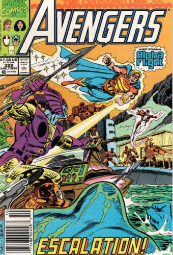 Avengers, The #322 (Newsstand) FN; Marvel | Crossing Line 4 - we combine shippin 