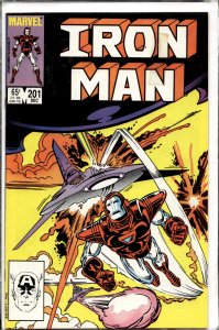 Iron Man #201 (1985) Iron Man