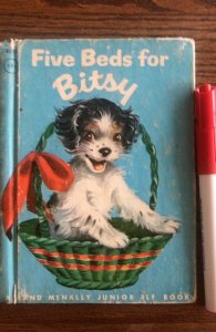 Five beds for bitsy, 1950 , Rand McNally Junior elf book