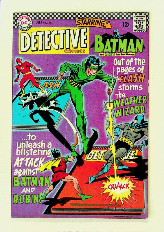 Detective Comics #353 (Jul 1966, DC) - Good+
