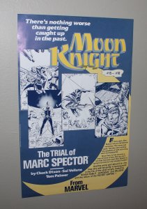 Marvel Promo Poster / MoonKnight / 1990