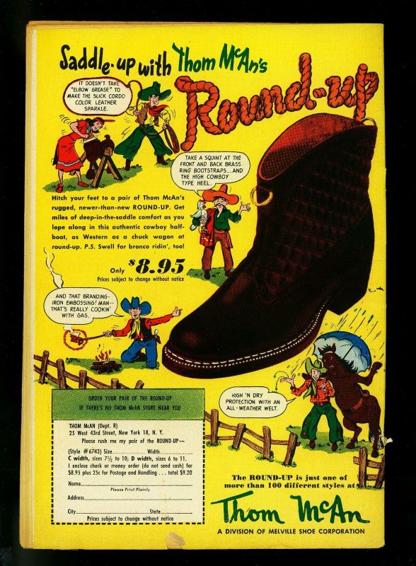 Hollywood Funny Folks #29 1950- Nutsy Squirrel- DC Funny Animal- VG