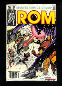 Rom #18 Newsstand Variant
