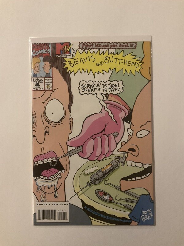 Beavis And Butthead 1 Near Mint- Nm- 9.2 Marvel