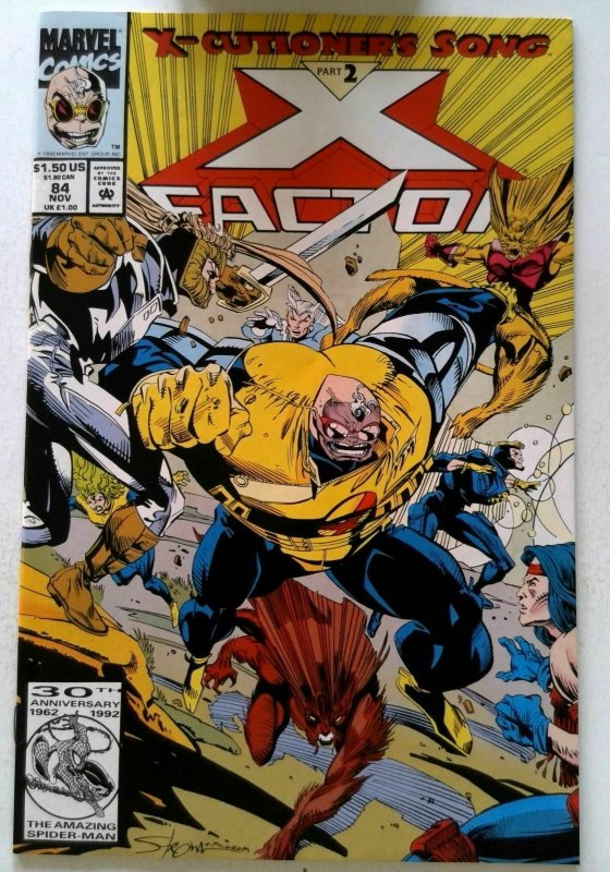 X-Factor #84 Marvel 1992 NM Comic Book 1st Print