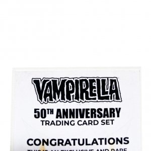 Vampirella 50Th Anniversary Sketch Card By Wilson Ramos Jr Dynamite (H)