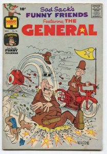 SAD SACK'S FUNNY FRIENDS FEATURING THE GENERAL #36 (4.0) 1961