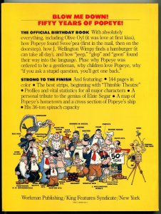 Popeye: The First Fifty Years Paperback 1979- Segar- Sagendorf