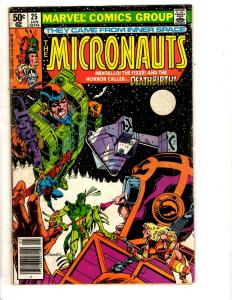 Lot Of 7 Micronauts Marvel Comic Books # 24 25 26 27 28 29 30 Inner Space RJ6