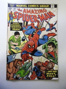 The Amazing Spider-Man #140 (1975) VG+ Condition moisture stain bc MVS Intact