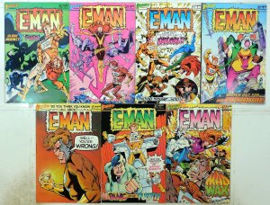 E-Man Lot of 7 #2, 3, 4, 5, 6, 7, 8 (1983) First Comics 1st Print Comic Books