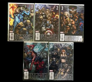 Marvel Ultimatum #1-5 Complete Series Marvel Comics 2009