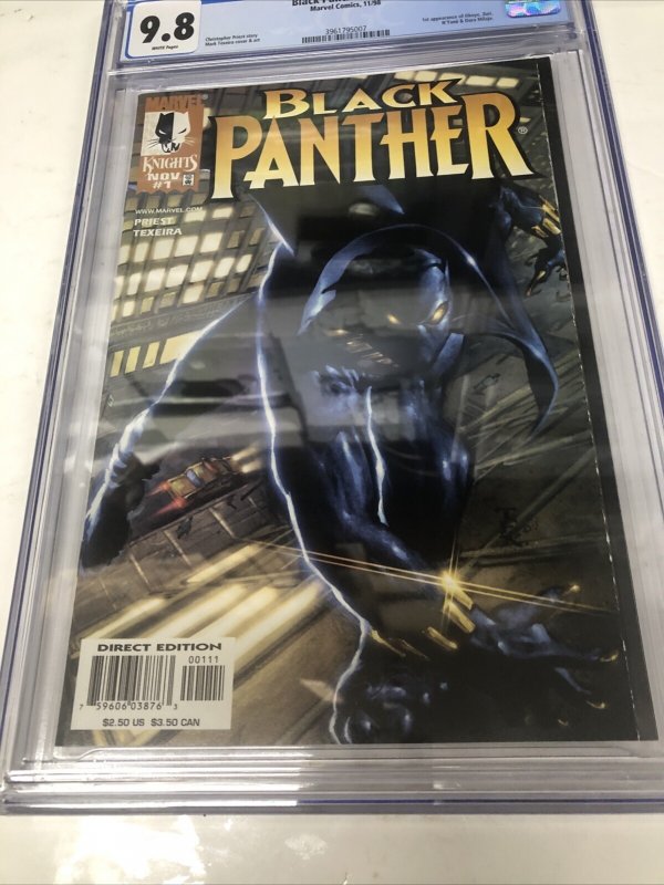 Black Panther (1998) V# 2 # 1 (CGC 9.8) Christopher Priest • Mark Texeira Art