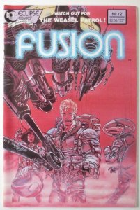 FUSION #12, VF/NM, Barnes, Eclipse, 1987 1988, more in store