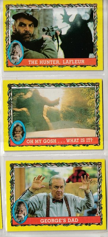 Harry and The Hendersons Trading cards (Topps, 1987)