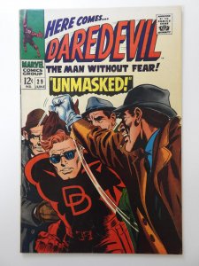 Daredevil #29 (1967) Unmasked!  Sharp VG/Fine Condition!