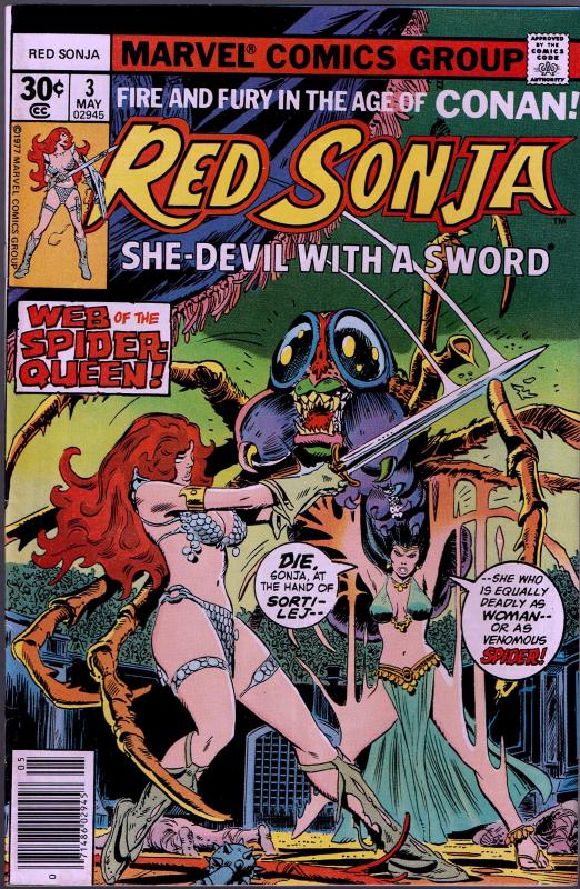 Red Sonja #3 ( 1st Series ) - 8.0 or Better