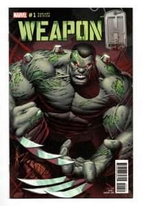 WEAPON H #01 (2018) DALE KEOWN | DIRECT EDITION | HULK HOMAGE