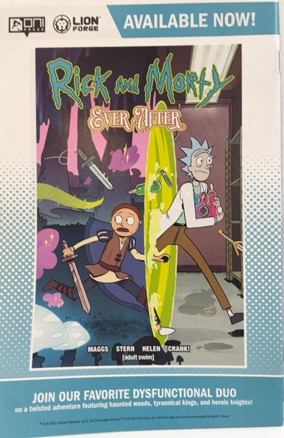 Rick and Morty: Worlds Apart #4 Cover B (2021)