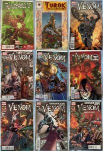 Lot of 9 Comics (See Description) Venom, Thunderbolts, Turok