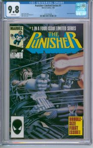 Punisher Limited Series #1 CGC 9.8 Marvel Comics 1986 Jigsaw Appearance