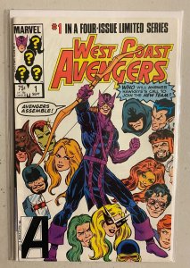 West Coast Avengers #1 direct Shroud appearance 8.0 (1984)