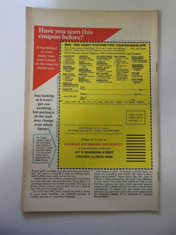 Captain Marvel #25 (1973) VG/FN Condition