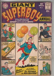 Superboy Annual #1 (Jun-64) FN Mid-High-Grade Superboy