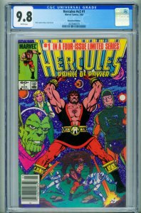 Hercules Vol. #1 CGC 9.8--Newsstand--comic book--1985--4023080019