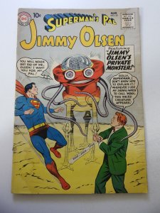 Superman's Pal, Jimmy Olsen #43 VG- Condition cover detached at one staple