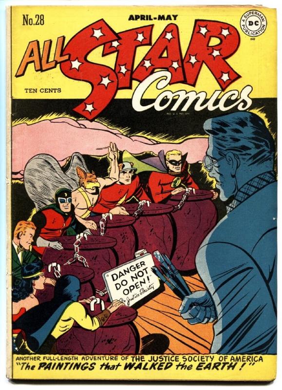 All Star Comics #28 1946 Justice Society  Green Lantern  Wonder Woman