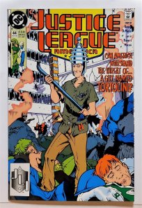 Justice League America #44 (Nov 1990, DC) 7.5 VF-  