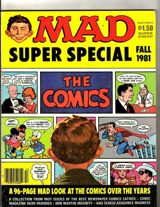 Lot Of 3 Mad Super Special Magazines # 13 (1974) Fall 1981 Winter 1981 JL20