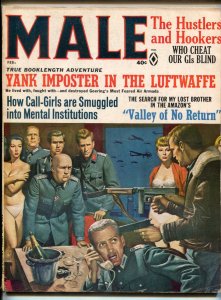 Male Magazine February 1966- Hustlers & Hookers- Call-Girls FN