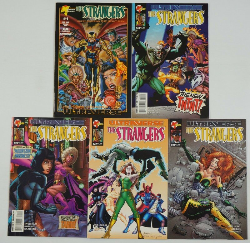 the Strangers #1-24 VF/NM complete series + annual - malibu comics ultraverse