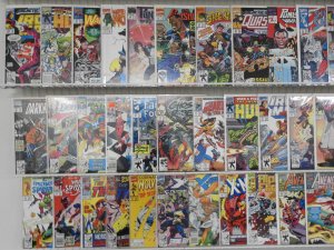 Huge Lot of 130+ Comics W/ Ghost Rider, Spiderman, Guardians o/t Galaxy Avg VF