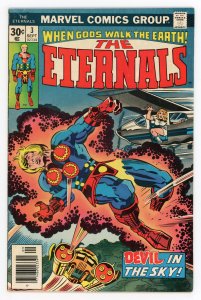 Eternals #3 (1976 v1) Jack Kirby 1st Sersi VF