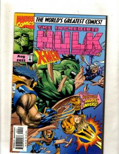 10 Incredible Hulk Marvel Comics # 321 322 344 451 452 453 454 455 456 457 JF14