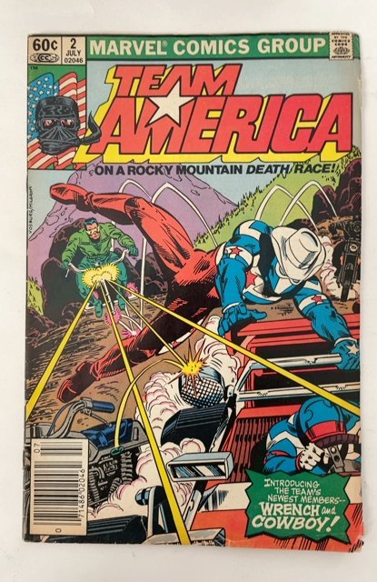 Team America #2 Newsstand Edition (1982)