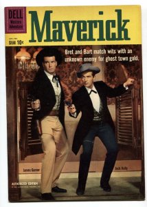 Maverick #8 1960-Dell James Garner-Jack Kelly-TV photo cover VF-