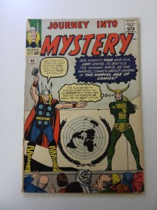 Journey into Mystery #94 (1963) VG- condition see description