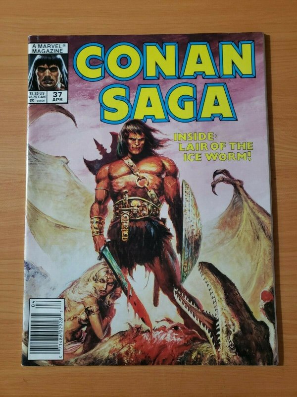 Conan Saga #37 ~ NEAR MINT NM ~ 1990 Marvel Comics