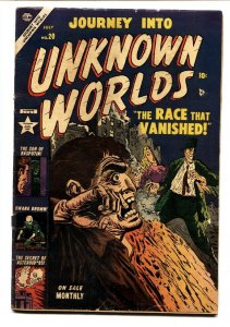 Journey into Unknown Worlds #20 1953- Atlas Horror- Decapitation-Brutal!