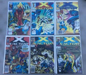 X-FACTOR 6PC LOT (VF/NM) LIEFEILD!! 1991